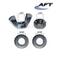 Image of AFT stainless steel nuts and washers, 1/4" and 5/16" sizes from Wholesale Pool Mart WPM.