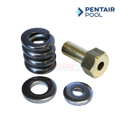 Pentair FNS Plus Filter Spring Barrel Nut Assembly WPM, essential for pool filtration, robust construction for optimal performance.