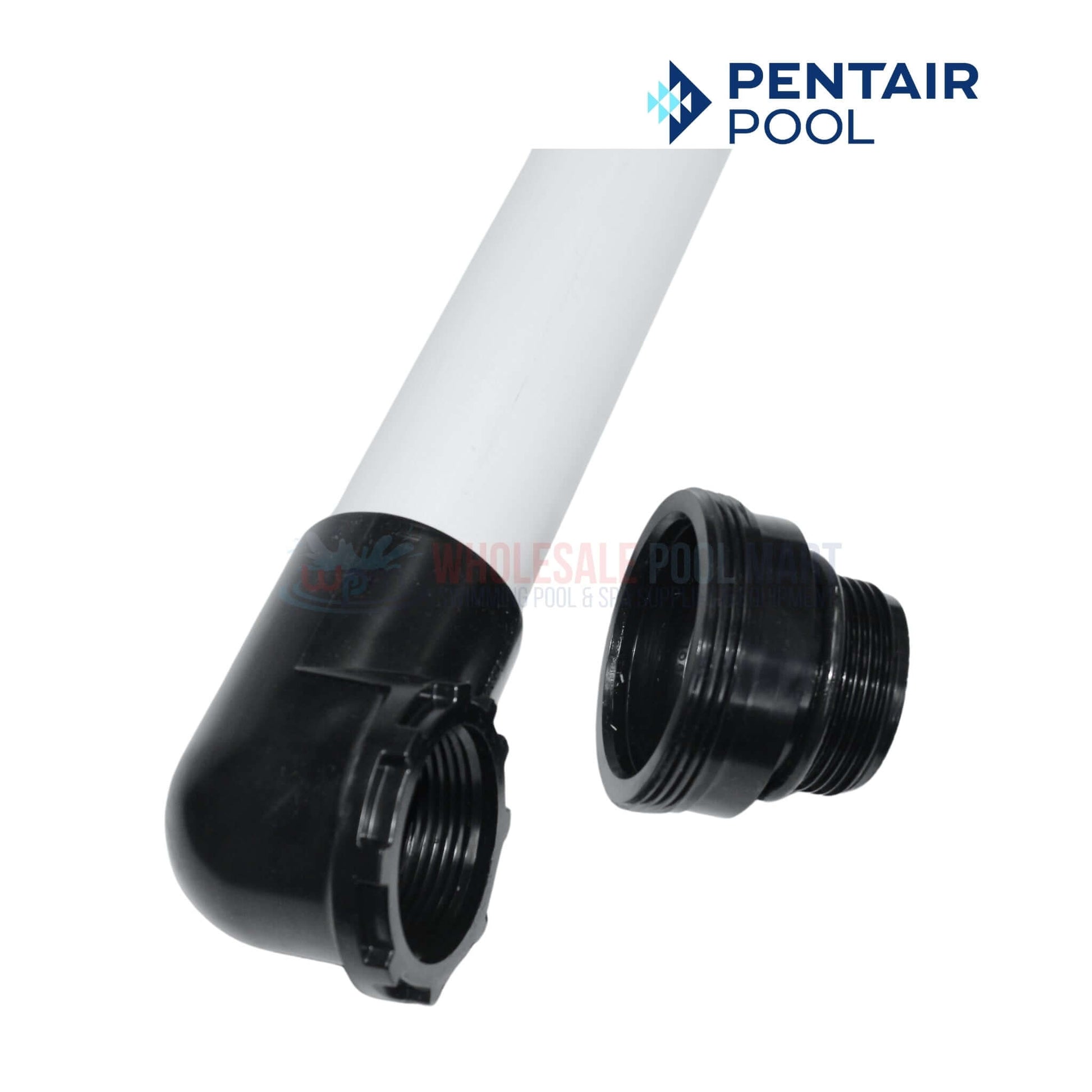 Pentair FNS Plus Standpipe Outlet Assembly with connection, from Wholesale Pool Mart WPM, for efficient pool filtration.