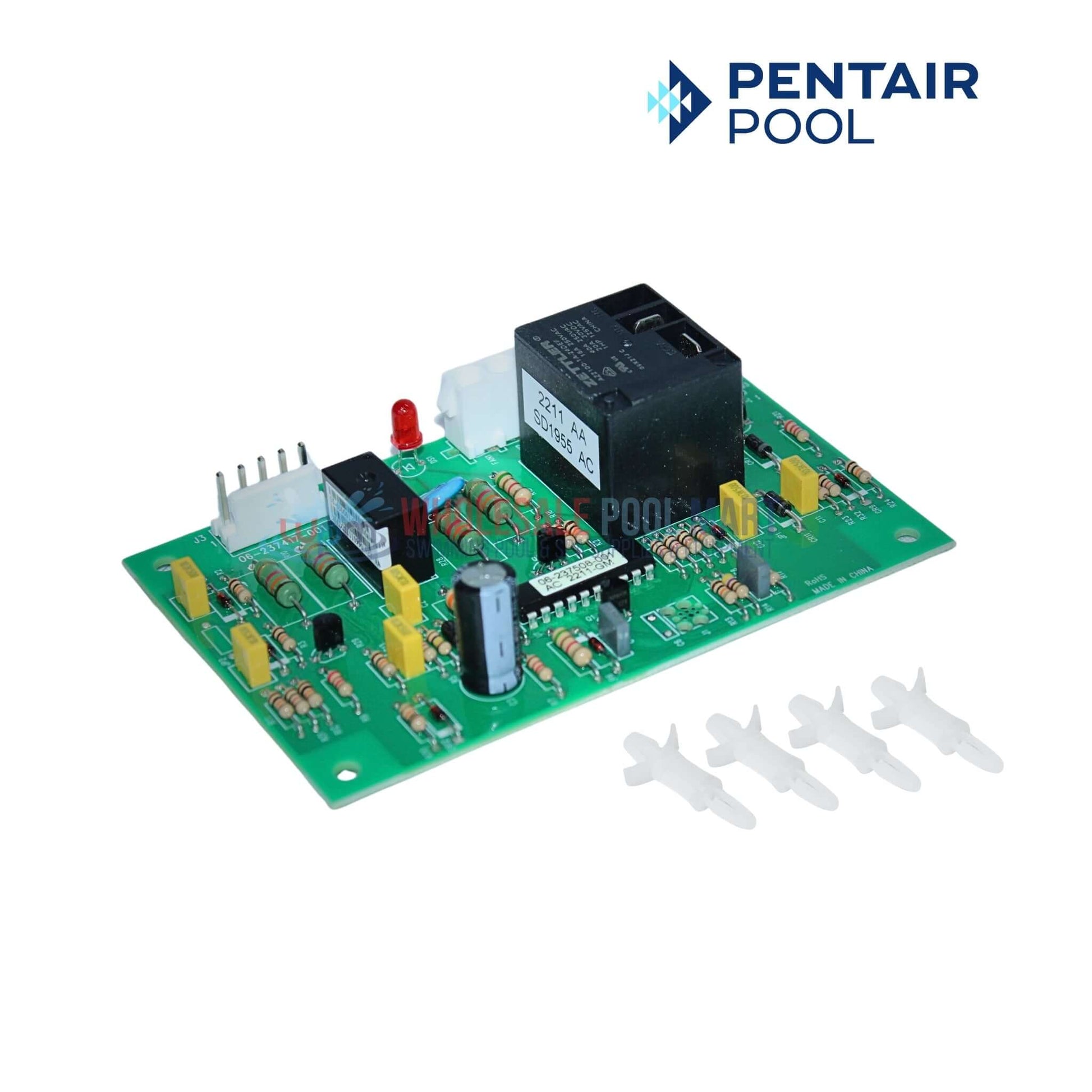 Pentair Heater Fan Control Board 475978 for ETI 400 heaters from Wholesale Pool Mart WPM - efficient fan management.