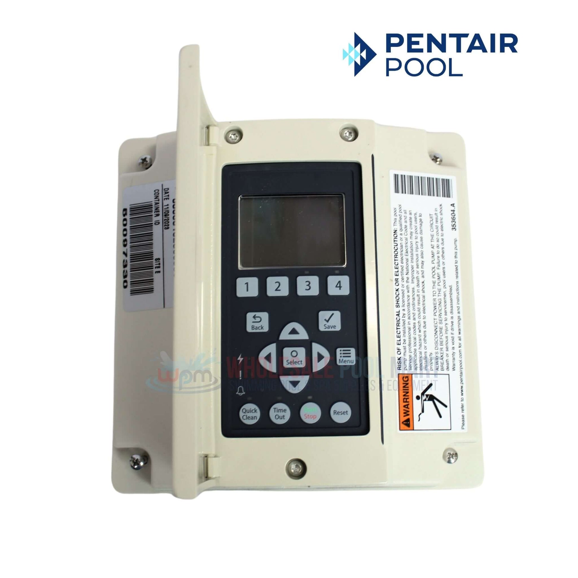 Pentair Keypad Assembly for Intelliflo Pumps 357527Z by Wholesale Pool Mart WPM, durable and easy to install.