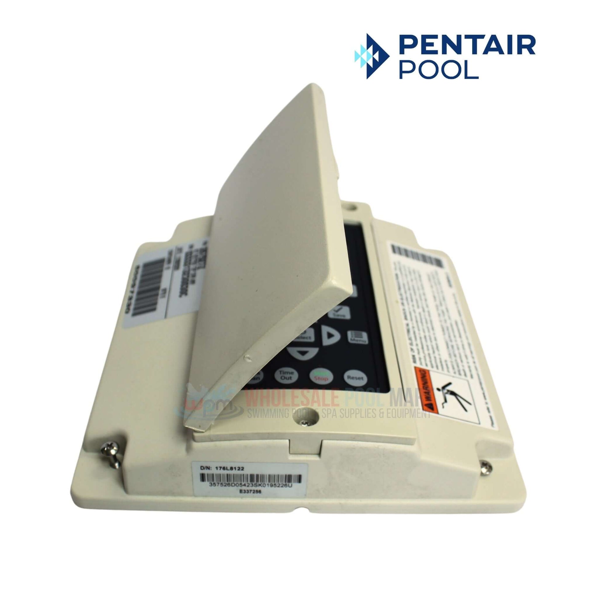 Pentair keypad assembly 357527Z for Intelliflo pumps, available at Wholesale Pool Mart WPM, durable and easy to install.