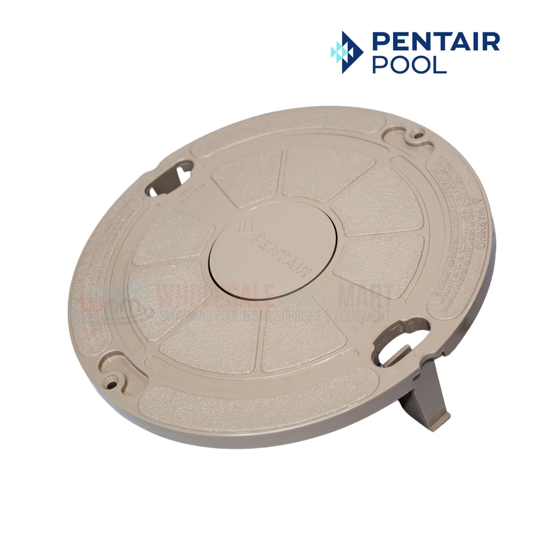 Pentair Lock Down Lid for Admiral Skimmers. Tan. OEM 85007430. Wholesale Pool Mart WPM.