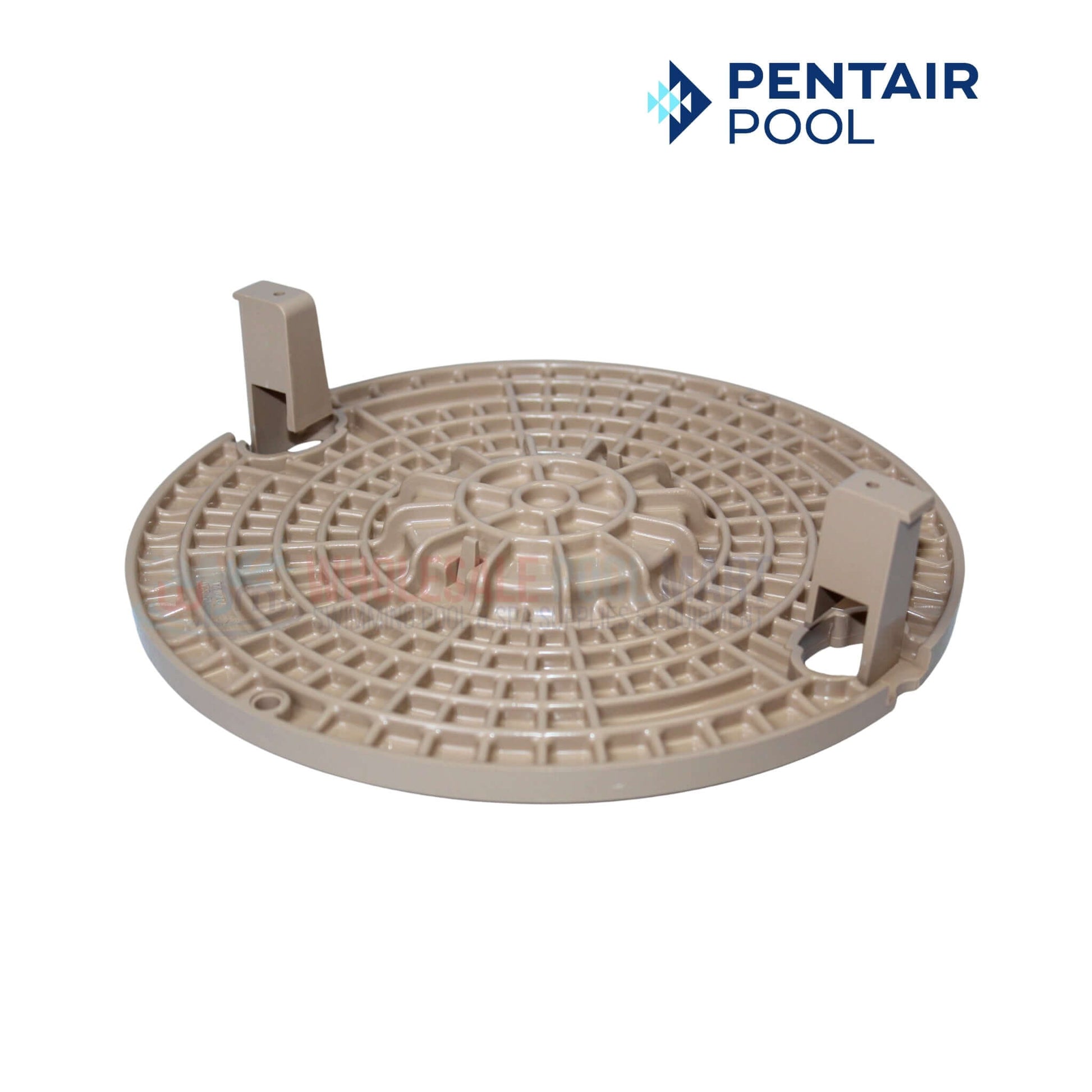 Pentair Lock Down Lid for Admiral Skimmers, Tan, OEM #85007430 from Wholesale Pool Mart WPM, durable and reliable.
