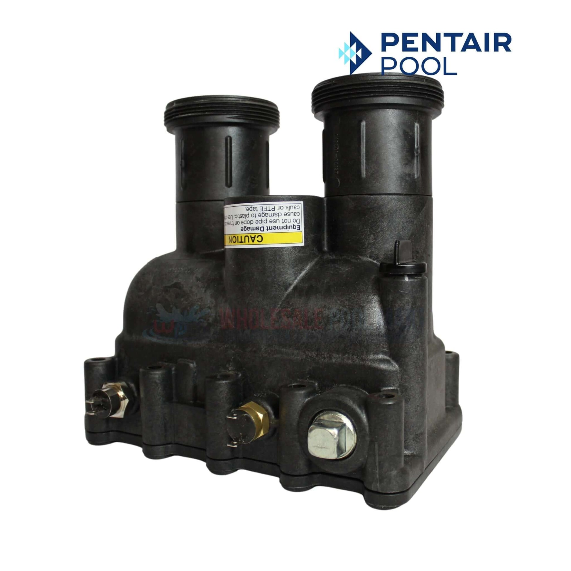 Pentair manifold kit for MasterTemp and Max-E-Therm heaters, crucial connectivity hub by Wholesale Pool Mart WPM.