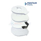 Pentair Tube Sheet Coil Assembly 77707-0234 for MasterTemp and Max-E-Therm 400 heaters at Wholesale Pool Mart WPM.
