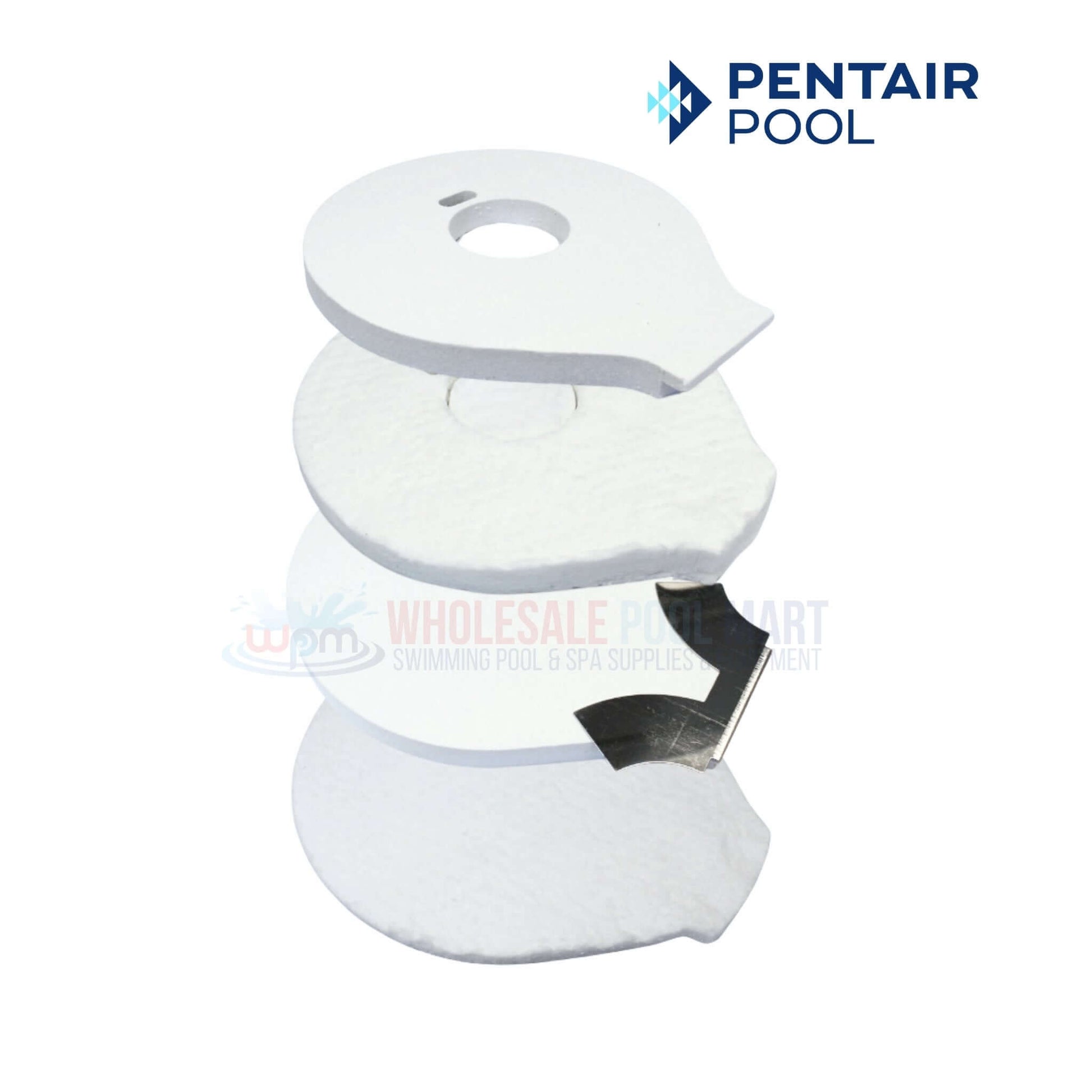 Pentair Tube Sheet Coil Assembly 77707-0234 for MasterTemp and Max-E-Therm 400 heaters at Wholesale Pool Mart WPM.