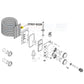 Pentair 77707-0118 Tube Sheet Coil Sealing O-Ring Kit for heaters by Wholesale Pool Mart WPM, 10 pack, parts diagram.