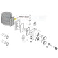 Pentair 77707-0119 O-Ring Kit diagram for MasterTemp & Max-E-Therm heaters at Wholesale Pool Mart WPM.