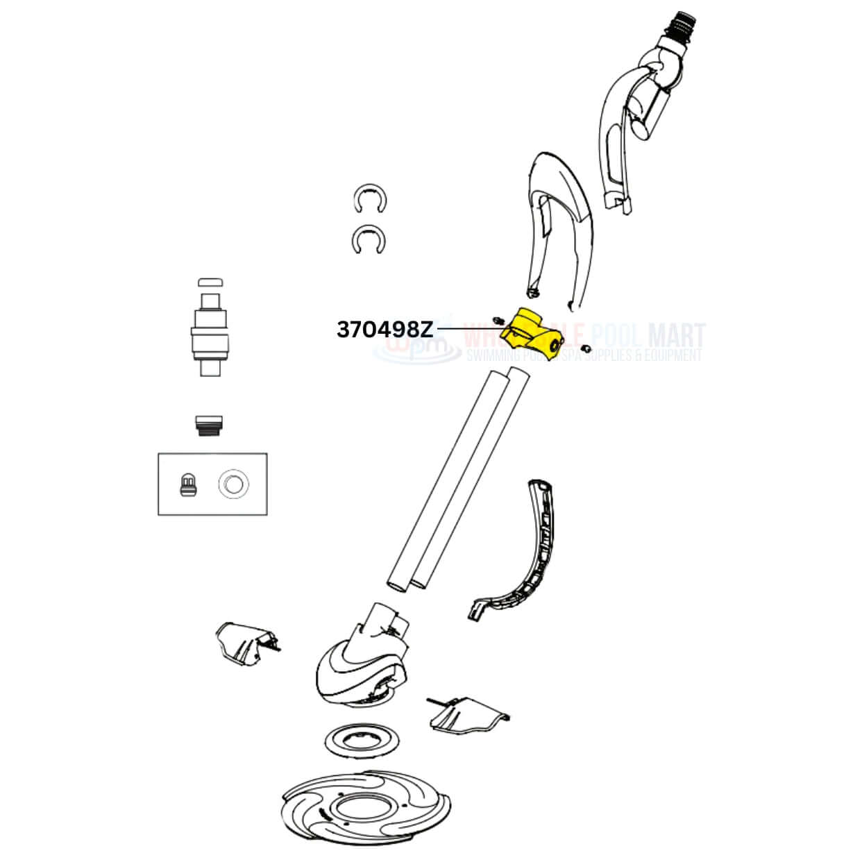Pentair Weight Holder For Kreepy Krauly Cleaners | 370498Z