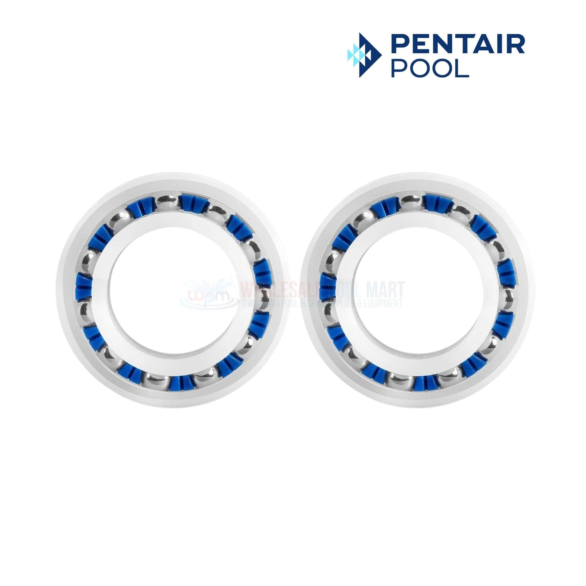Pentair Wheel Ball Bearing EC60 for Pool Cleaners | 2 Pack by Wholesale Pool Mart WPM | Optimal Performance and Smooth Movement
