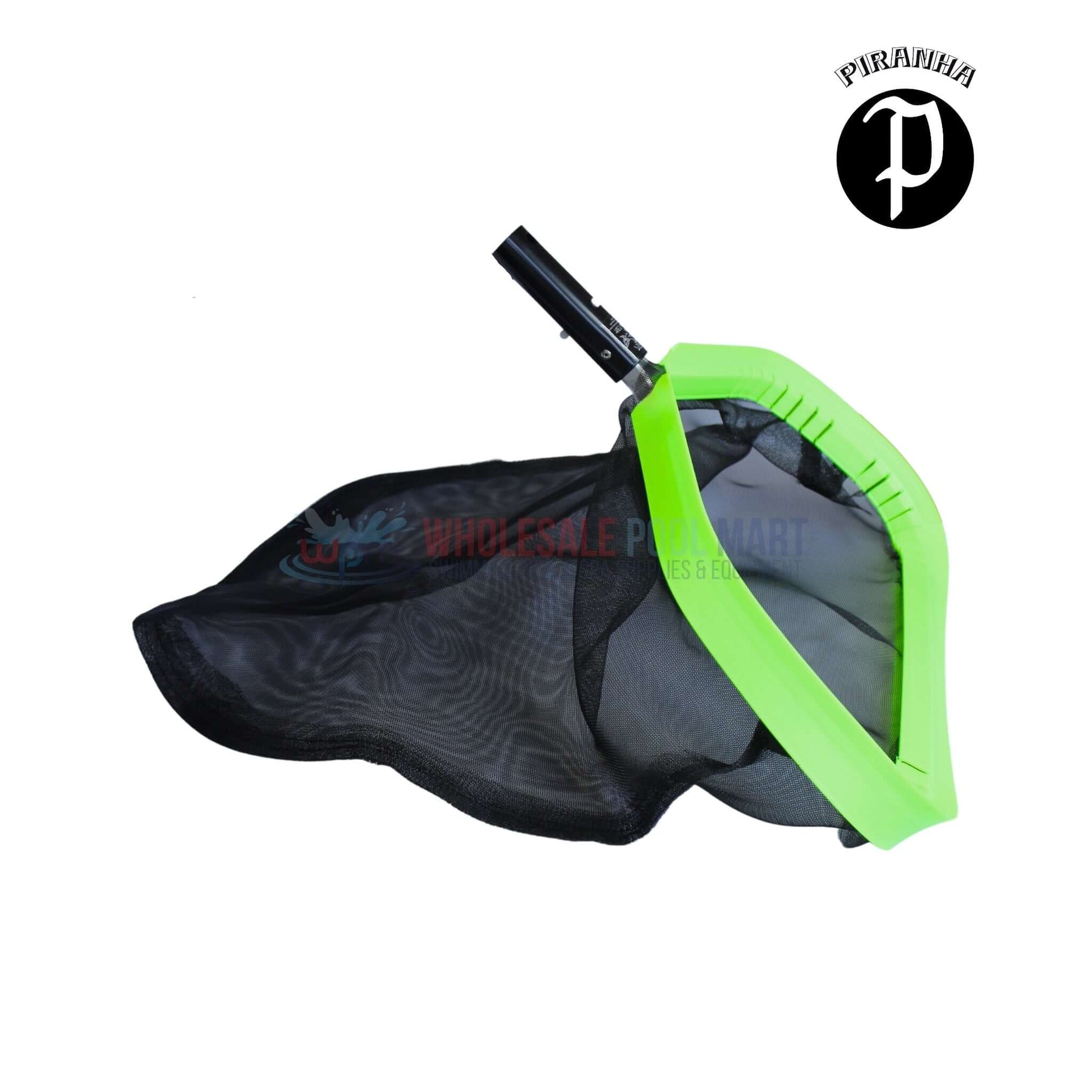 Piranha Professional Wide Mouth Leaf Net PA800 from Wholesale Pool Mart WPM for efficient pool and pond cleanup.