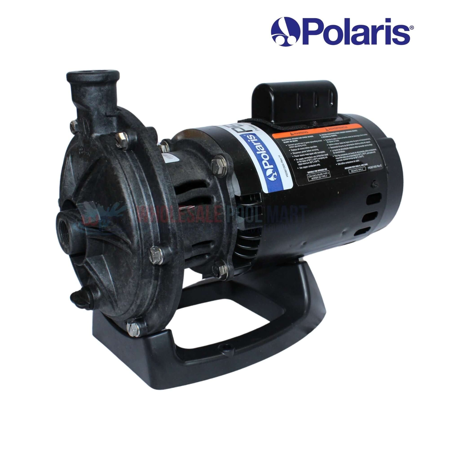 Polaris Booster Pump PB4-60, 3/4 HP, for pressure cleaners, from Wholesale Pool Mart WPM.