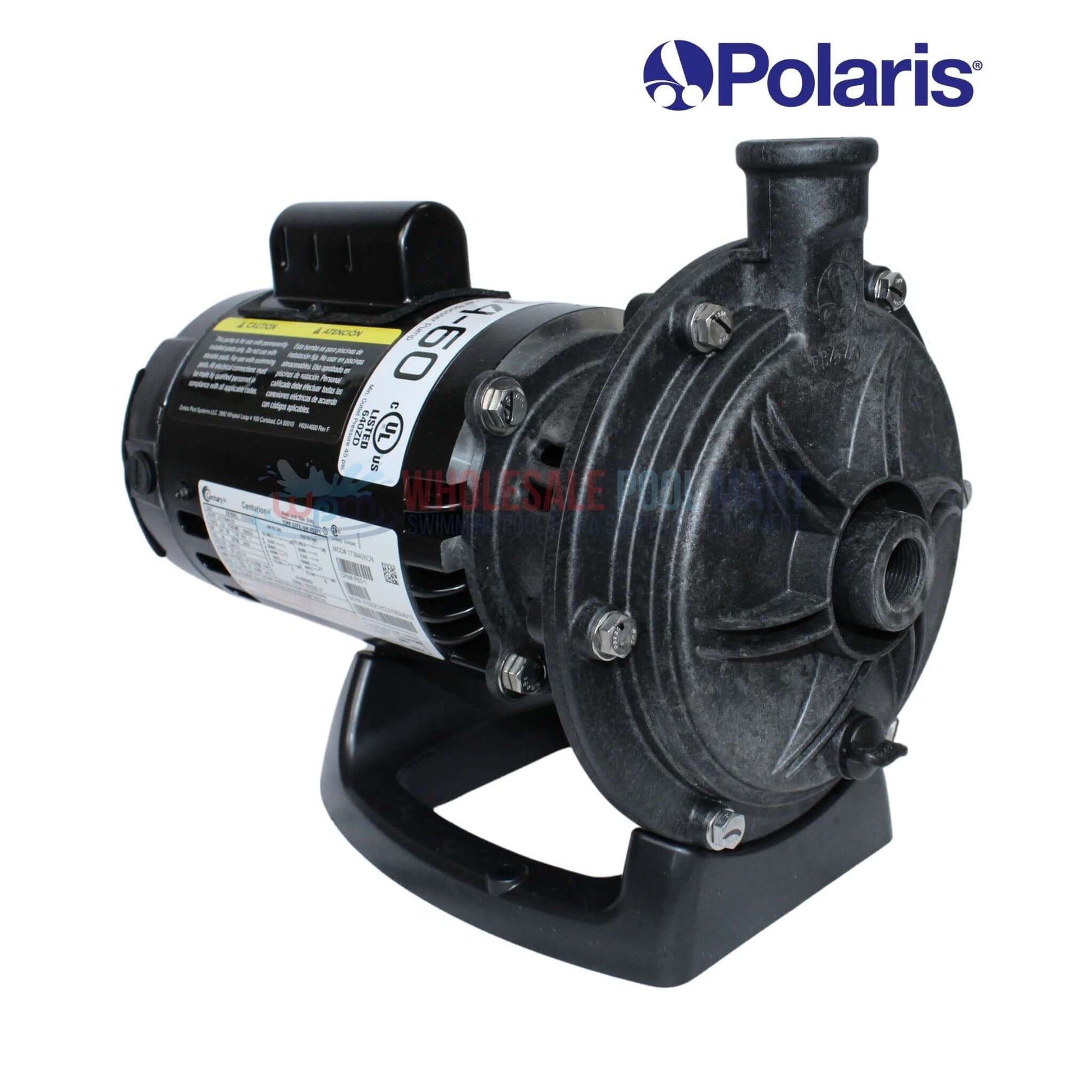Polaris PB4-60 Booster Pump for Pressure Cleaners | 3/4 HP | Wholesale Pool Mart WPM