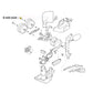 Exploded view of Polaris Hub Cap 9-100-1114 parts for pool cleaners by Wholesale Pool Mart WPM.