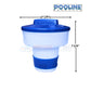 Pooline Floating Chlorine Tablet Dispenser | 11063 from Wholesale Pool Mart WPM for effortless pool maintenance.