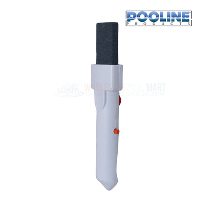 Pooline Pumice Stone on EZ-Clip with White Handle | 11505