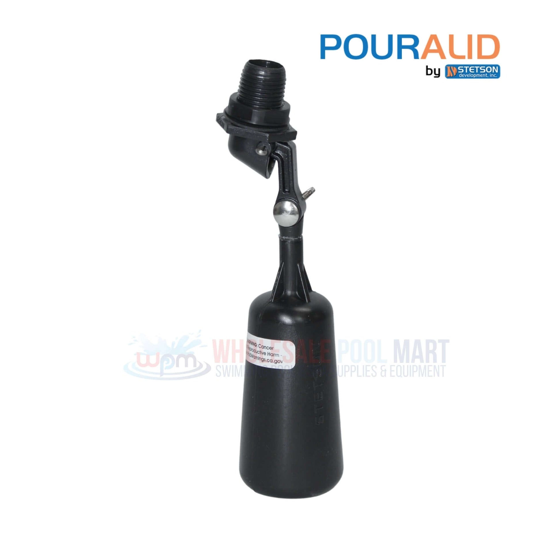 Pour-A-Lid Float Valve from Wholesale Pool Mart WPM, designed for optimal water levels in pools and ponds.