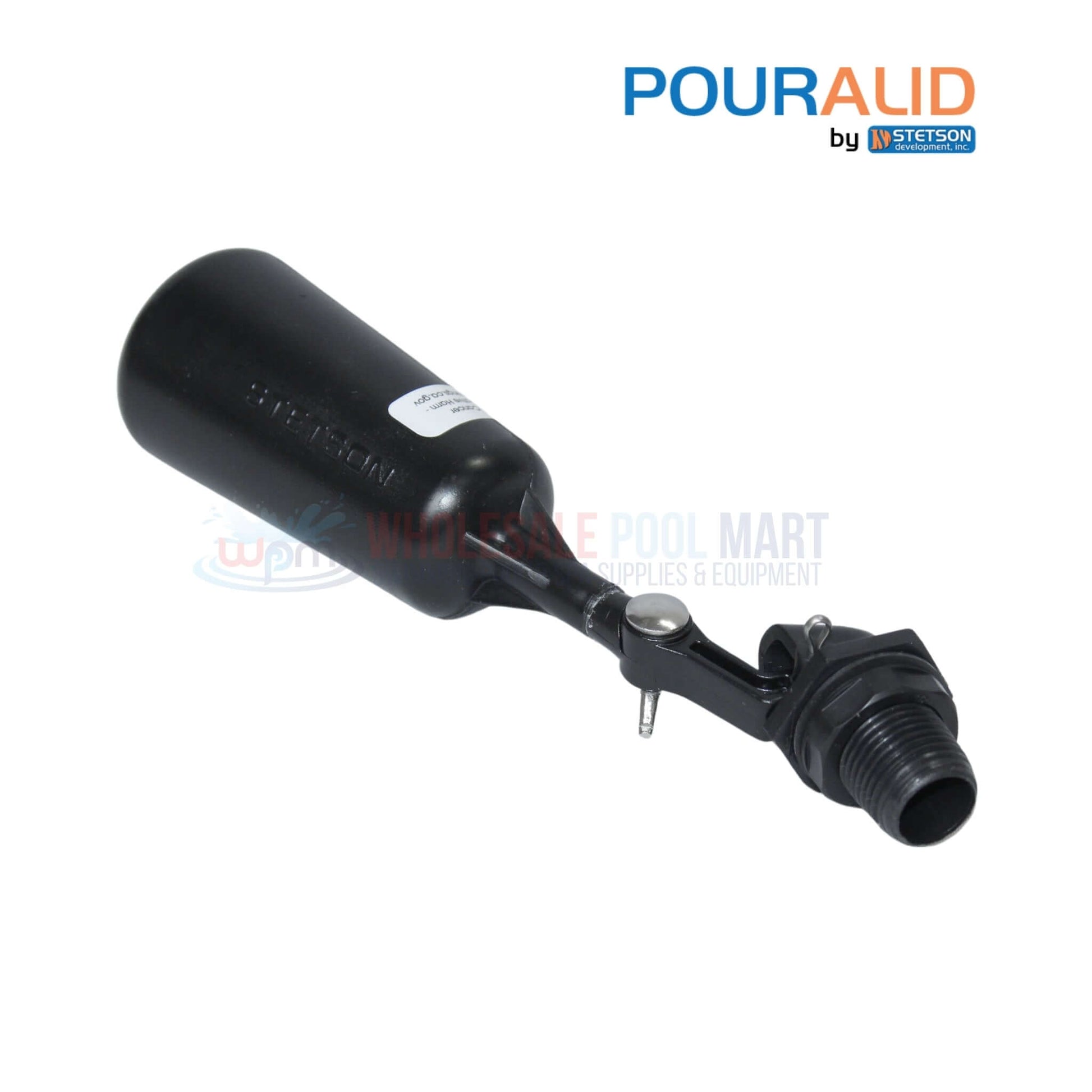 Pour-A-Lid Float Valve by Stetson, 1/2ATF, Wholesale Pool Mart WPM, durable ABS, optimal water level control.