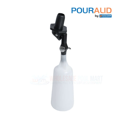 Pour-A-Lid Plastic Float for Autofill Water Leveler by Stetson, available at Wholesale Pool Mart WPM, 3/8" 38AF.