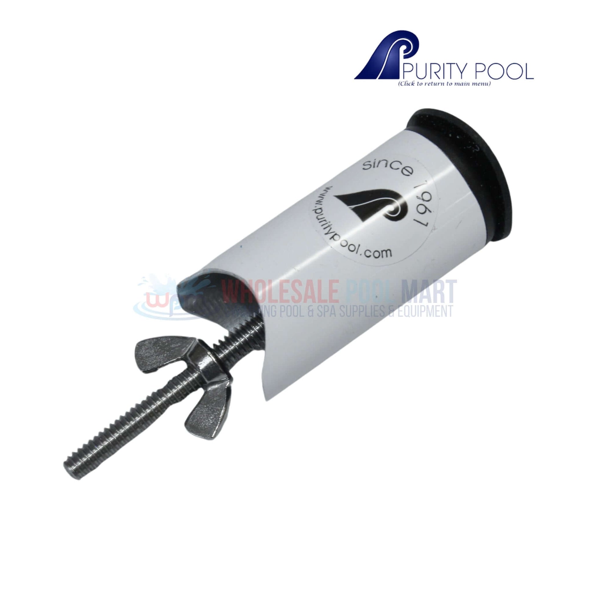Purity Swimming Pool Quick Connect Tile Scrubber by Wholesale Pool Mart (WPM), designed for effective pool tile cleaning.
