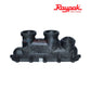 Raypak Inlet Outlet Header Assembly for Polymer Heaters 006827F available at Wholesale Pool Mart WPM.