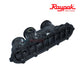 Raypak Inlet Outlet Header Assembly for Polymer Heaters 006827F from Wholesale Pool Mart WPM for efficient water flow.