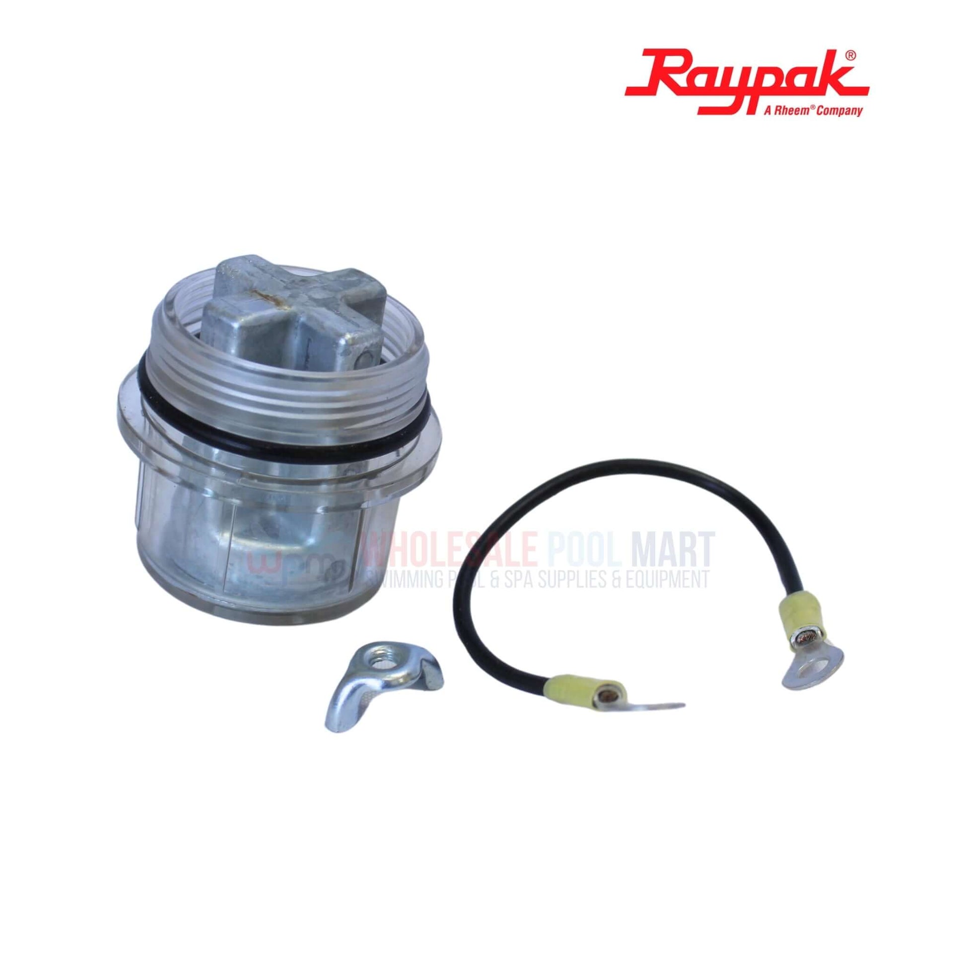 Raypak Protek Shield Assembly 017960F for gas fired heaters by Wholesale Pool Mart WPM. Essential for heat exchanger protection.