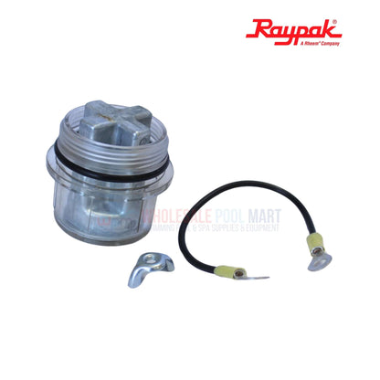 Raypak Protek Shield Assembly 017960F for gas fired heaters by Wholesale Pool Mart WPM. Essential for heat exchanger protection.