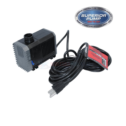 Superior Mag Drive Utility Submersible Pump | 810 GPH | 90091