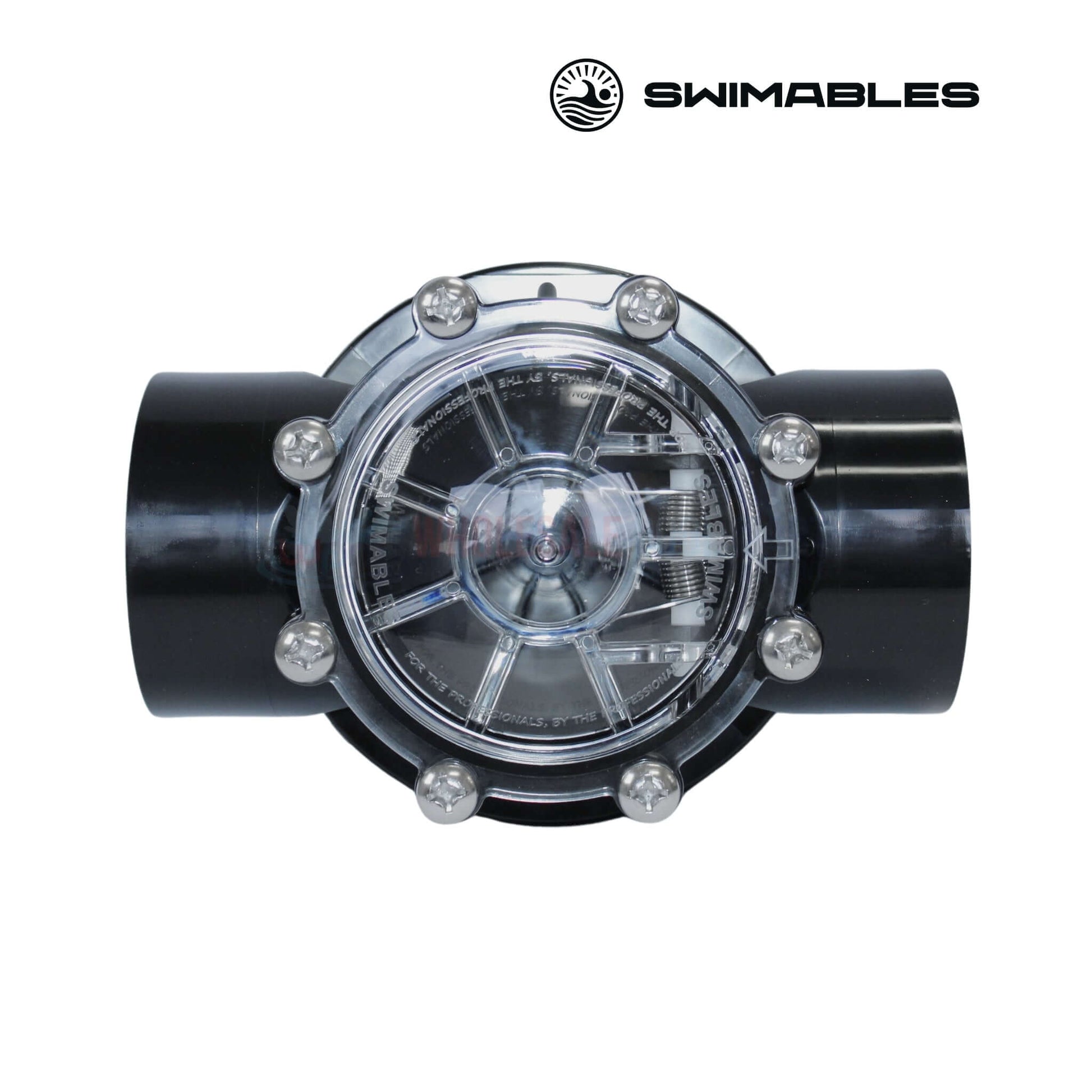 Swimables CPVC Check Valve SW-35-120, 2" x 2.5", Wholesale Pool Mart WPM, durable for pool plumbing.