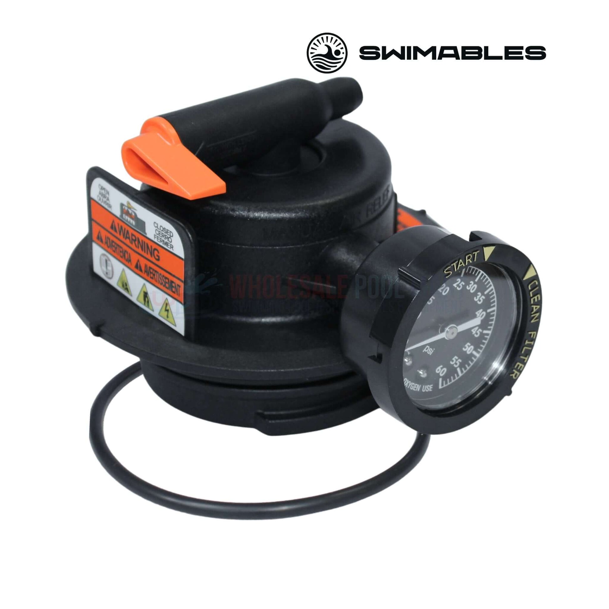 Swimables Complete Manual Air Relief Assembly DEX2420MAR2 from Wholesale Pool Mart WPM for pool filtration systems.