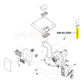Diagram of Swimables Igniter With Gasket Kit SW-41-054 for Pentair heaters from Wholesale Pool Mart WPM.