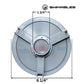 Swimables Leaf Canister SW-10-530 for suction cleaner. Heavy duty, made in USA, from Wholesale Pool Mart (WPM).