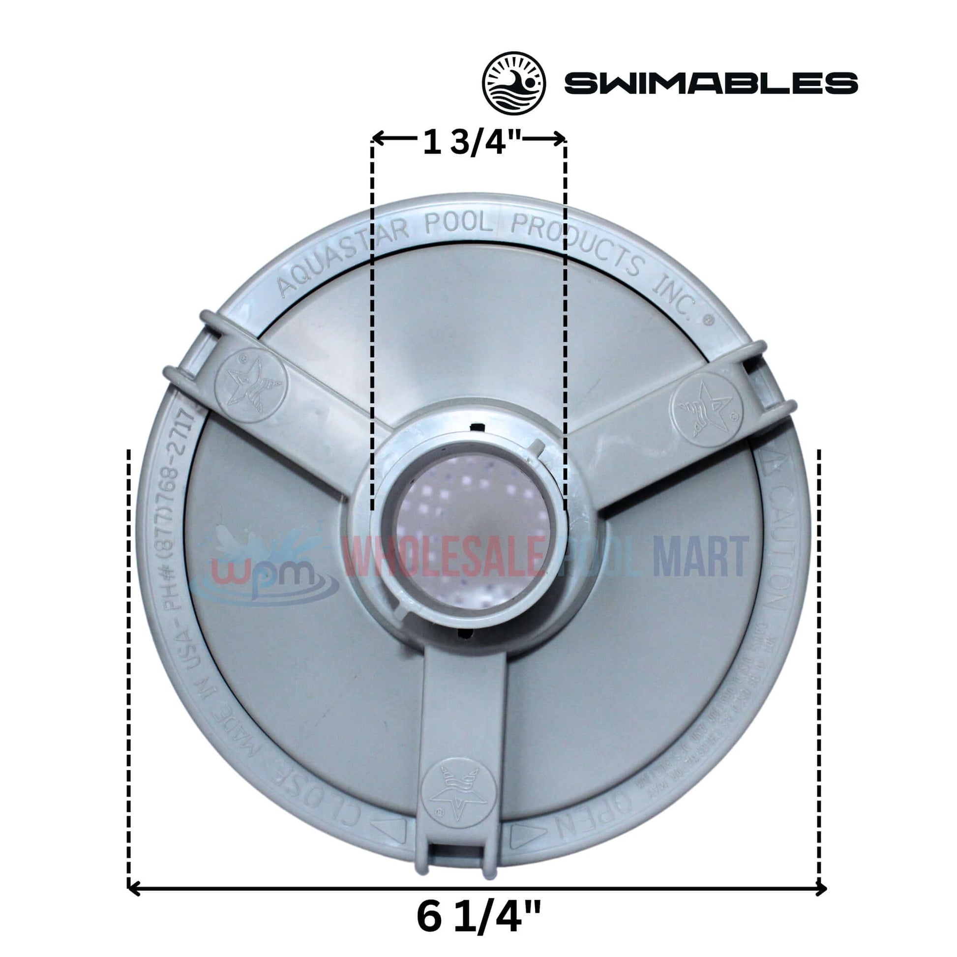 Swimables Leaf Canister SW-10-530 for suction cleaner. Heavy duty, made in USA, from Wholesale Pool Mart (WPM).