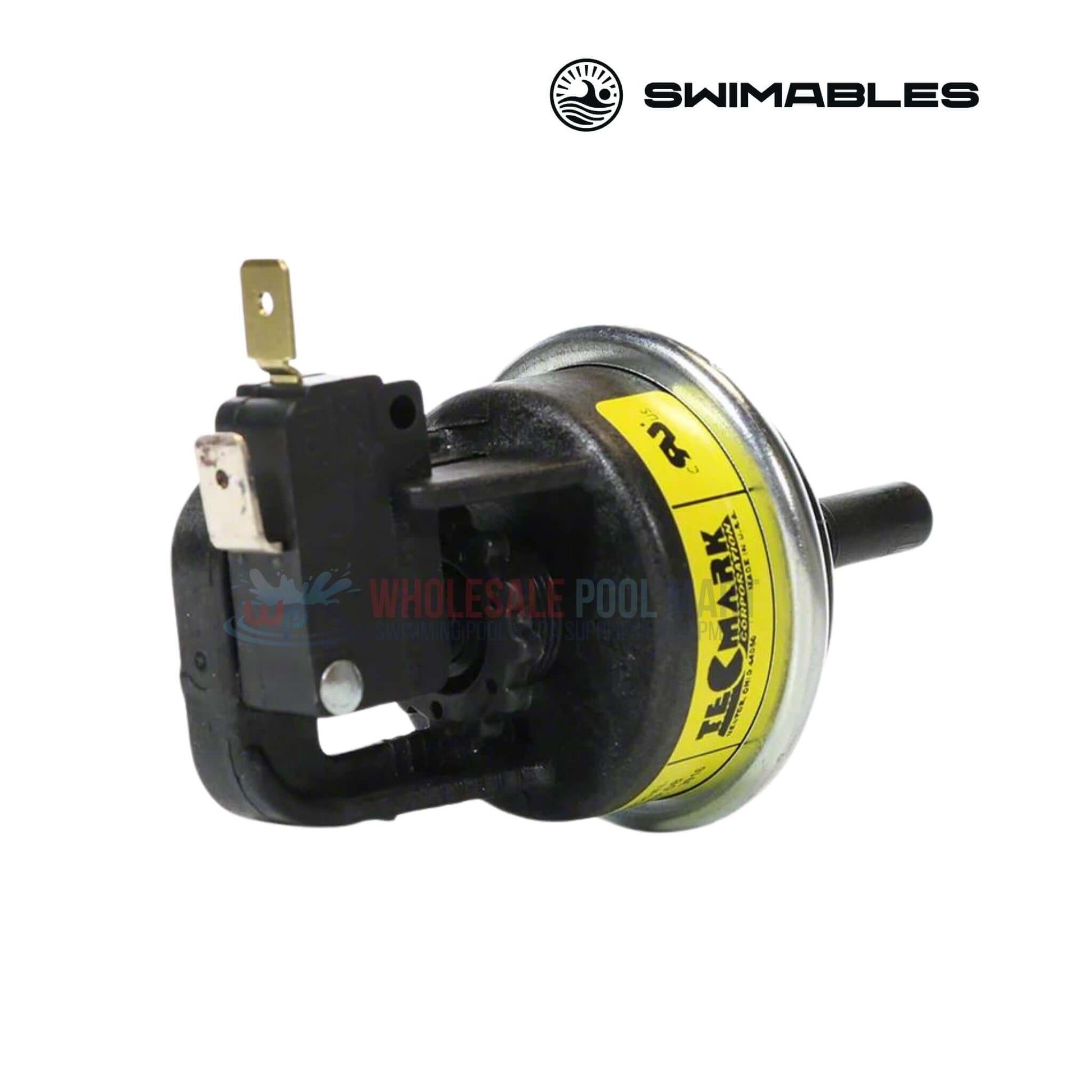 Swimables Pressure Switch SW-43-737 for Raypak Low Nox Heaters at Wholesale Pool Mart WPM, durable and efficient.