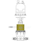 Unicel C-9415 cartridge diagram for Pentair Clean & Clear and Predator filters at Wholesale Pool Mart WPM.