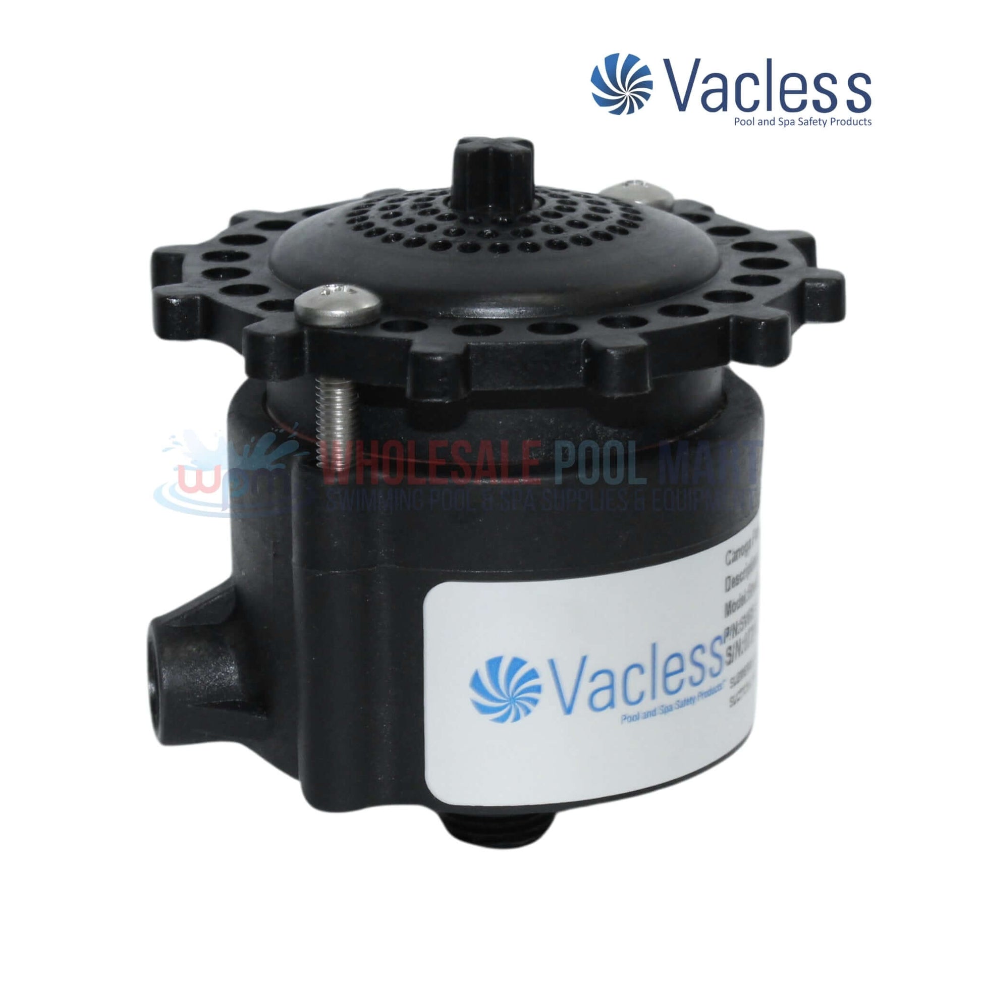 Vacless Safety Vacuum Release System SVRS10ADJ from Wholesale Pool Mart WPM for swimming pools and spas.