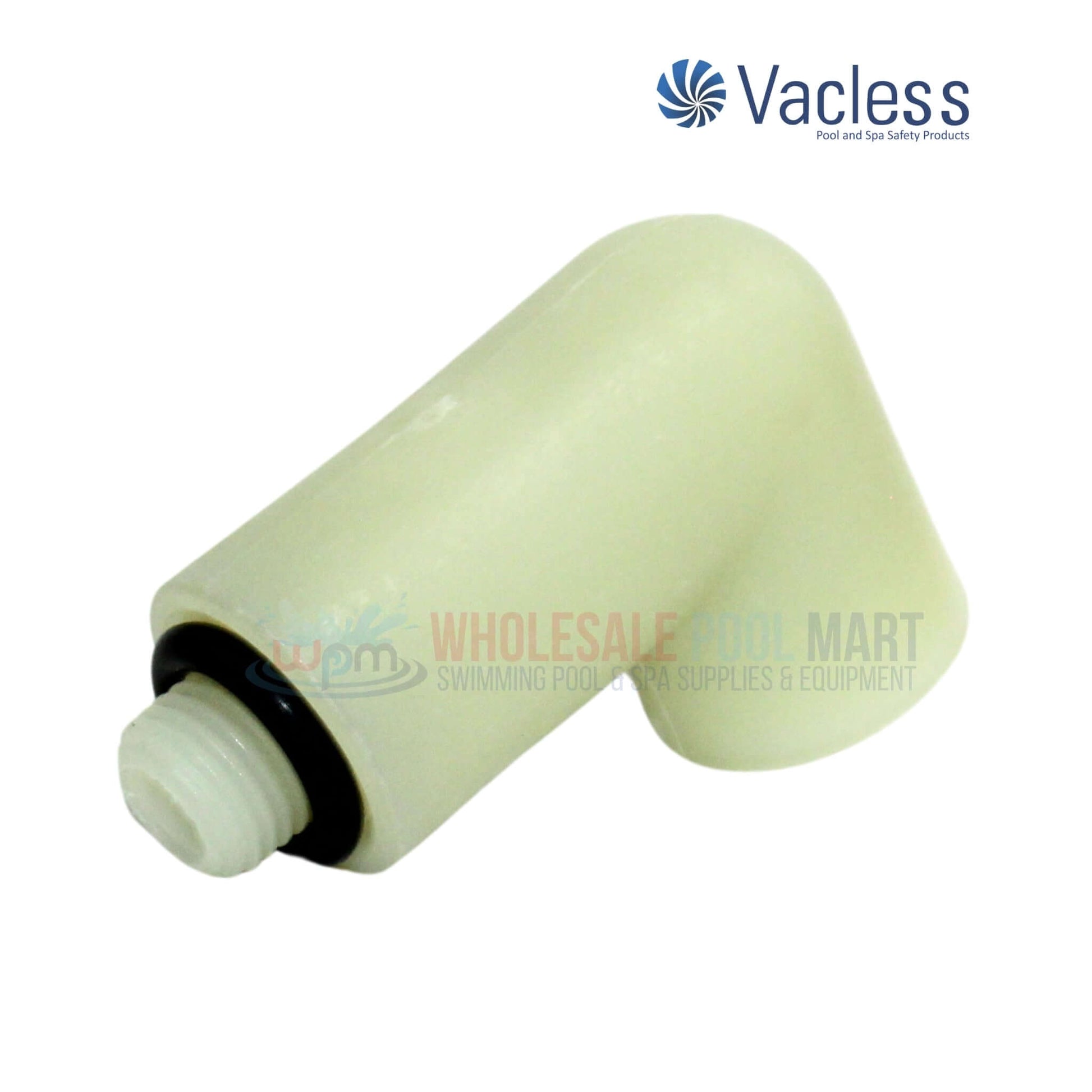 Vacless Safety Vacuum Release System part, essential for pools from Wholesale Pool Mart (WPM), designed for optimal safety.