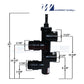Waterway 2.5" High-Temp PVC Slide Valve Assembly | 600-1500 for Wholesale Pool Mart | WPM | Durable and Easy Installation