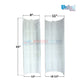 Waterway Crystal Water DE filter replacement grids dimensions 9"x30" and 11"x30" from Wholesale Pool Mart WPM.