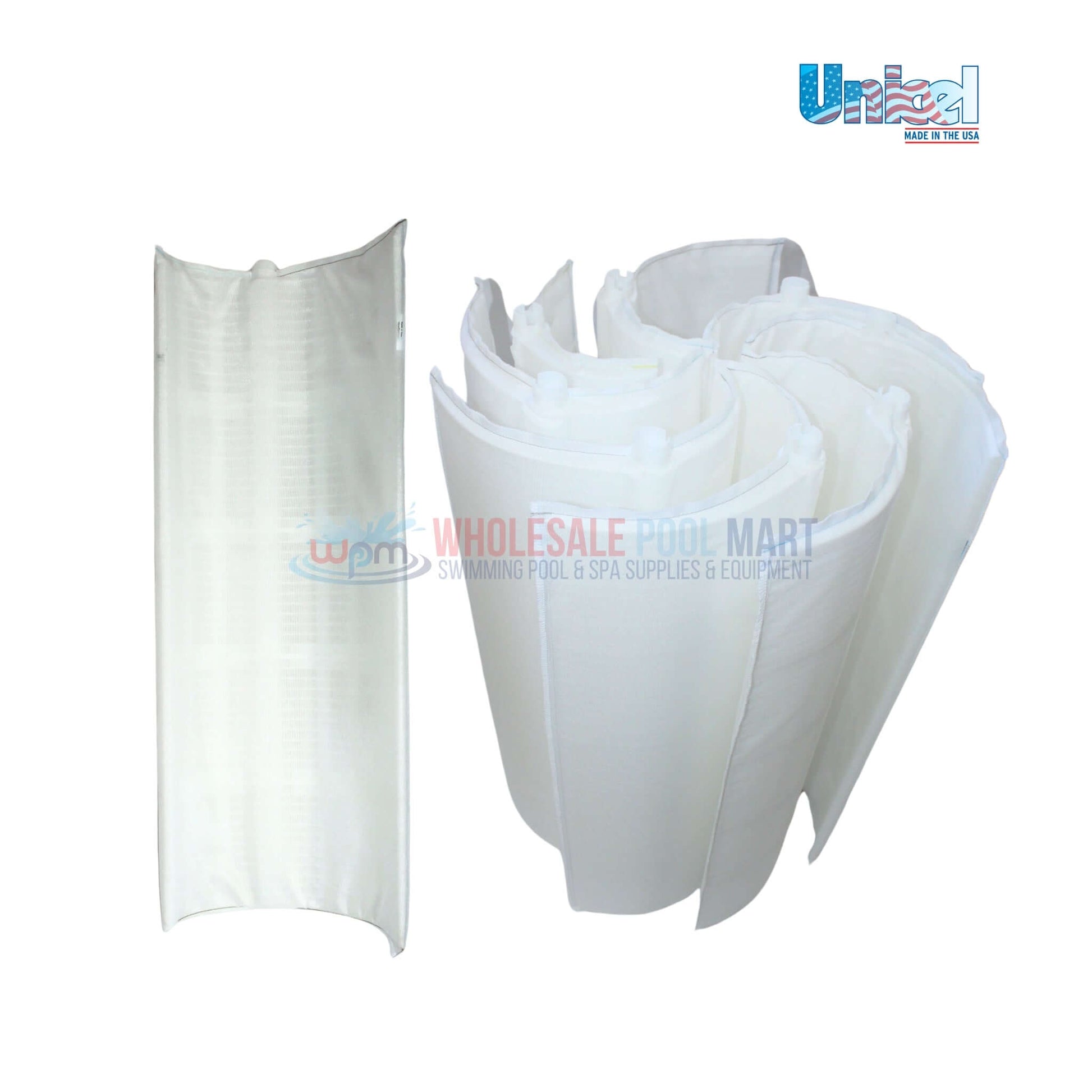 Waterway Crystal Water DE Filter Replacement Grids by Unicel, 7 large & 1 partial, Wholesale Pool Mart WPM.