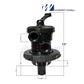 Waterway Sand Filter Multiport Valve WVS003, 1.5" in., Top Mount - Wholesale Pool Mart WPM, efficient pool maintenance.