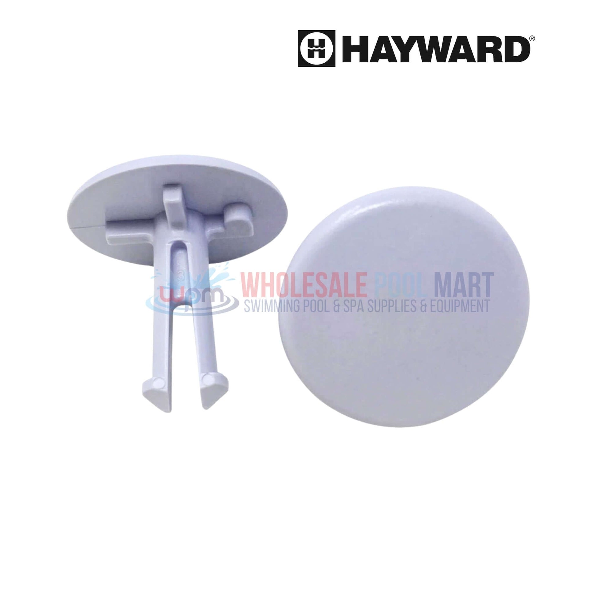 Hayward AquaNaut Wheel Retainer | 2 Pack | Metallic Gray | OEM replacement part from Wholesale Pool Mart WPM