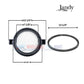 Jandy Lid with Locking Ring and O-Ring dimensions 13 1/4", 7 1/8" and 10" | Wholesale Pool Mart WPM