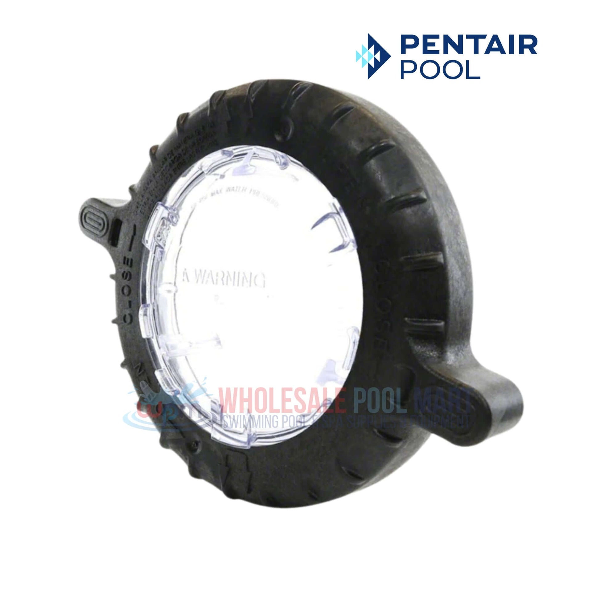 Pentair Max-E-Pro Pump Lid Assembly from Wholesale Pool Mart, durable trap cover for pool and spa water circulation.