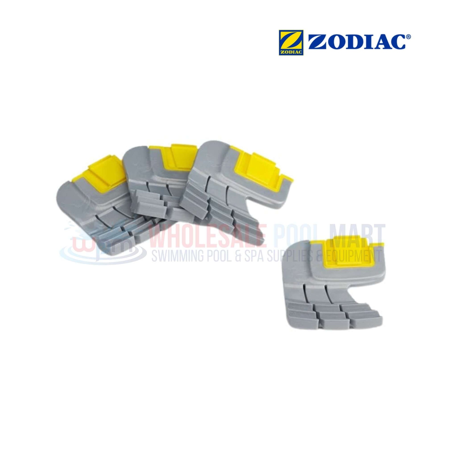 Zodiac Cyclonic Scrubbing Brush Replacements 4 Pack for MX8/MX6 Elite from Wholesale Pool Mart WPM.