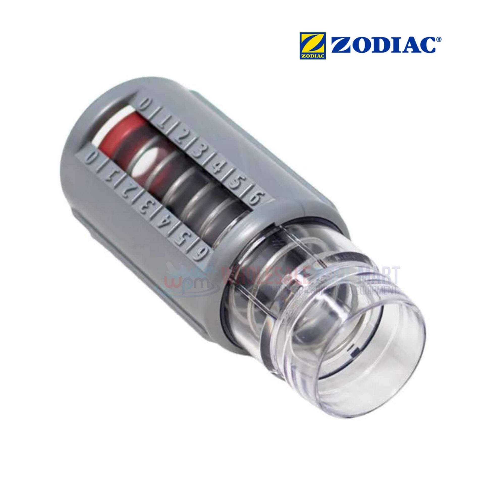 Zodiac Flow Gauge W70335 R0527500 for pool cleaners at Wholesale Pool Mart WPM. Genuine replacement part.