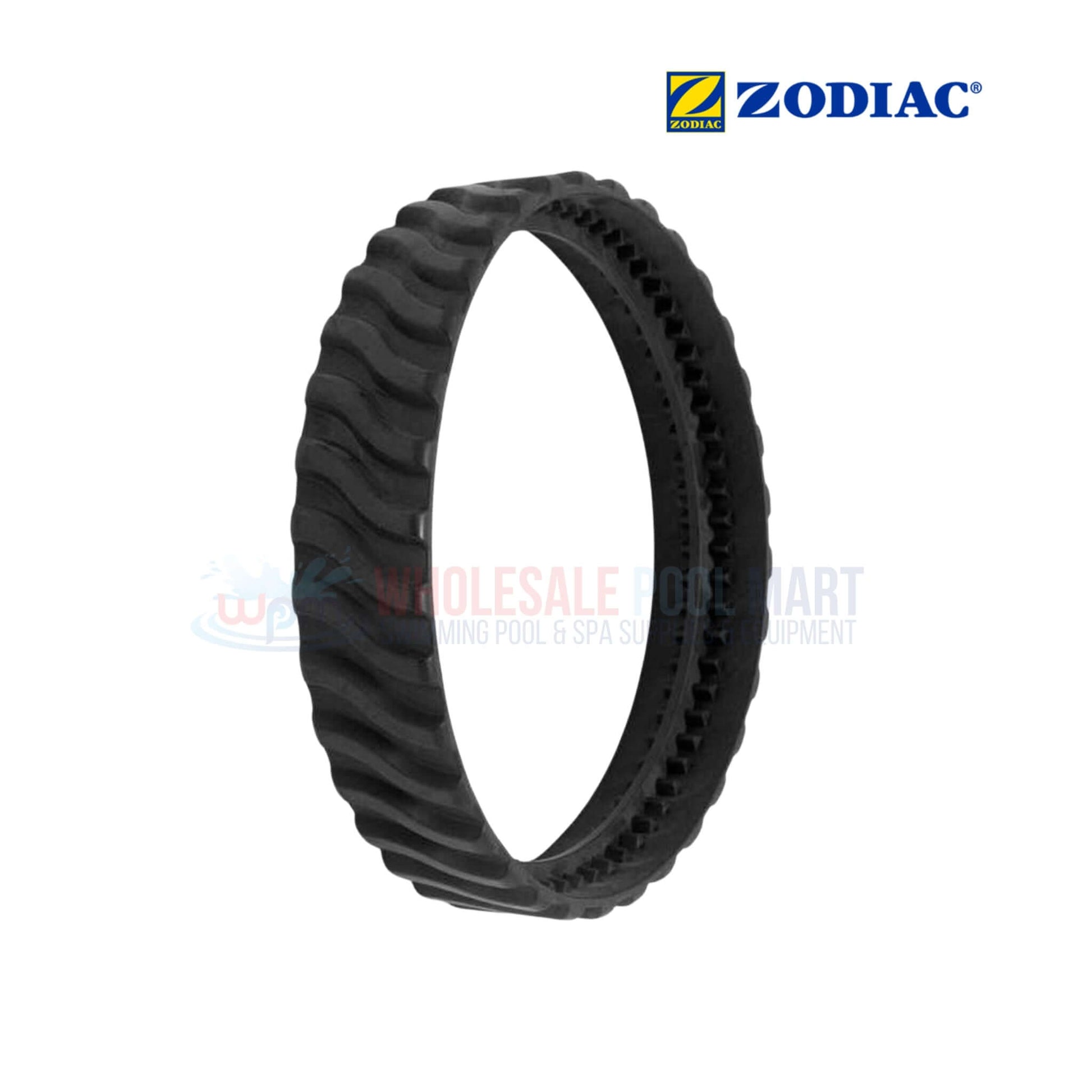 Zodiac Track Tires R0526100 for MX8 and MX6 cleaners from Wholesale Pool Mart WPM, durable rubber replacement parts.