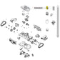 Zodiac Twist Lock Cuff Male Adapter R0842600 parts diagram for efficient pool cleaning from Wholesale Pool Mart WPM.